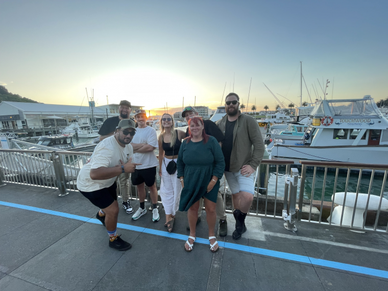 Tairāwhiti Gisborne team celebrating the end of 2023